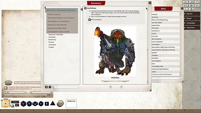 Fantasy Grounds - Tales from the Trail: Adventures for The After