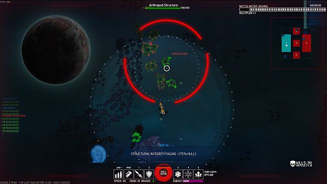 COSMIC STRIKE - The Last Sub Sector