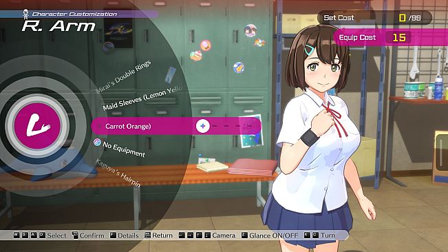 Kandagawa Jet Girls - Bunny Costume (Carrot Orange)