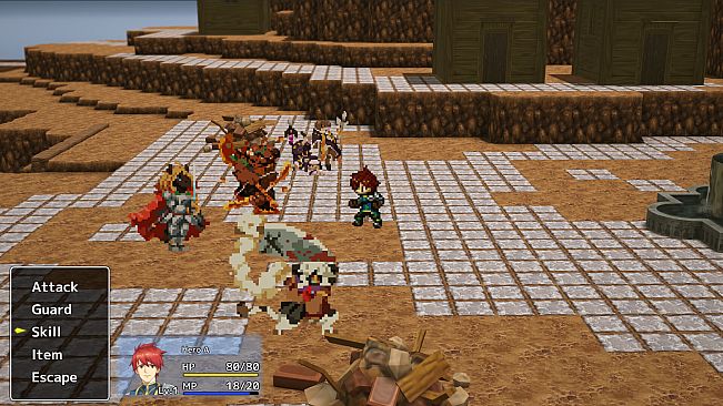 RPG Developer Bakin Mokemo Factory Furry Monster Pack Vol.01