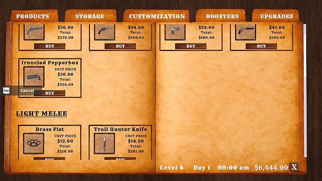 Western Gun Shop Simulator