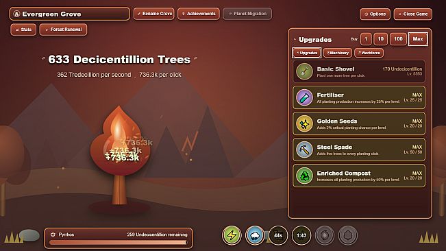 Evergreen Clicker
