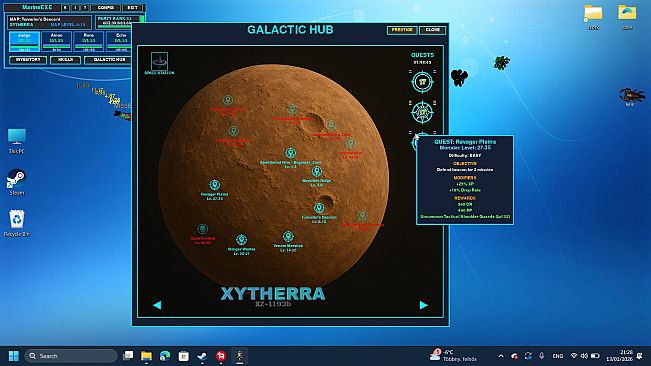 MARINE.EXE - Desktop RPG