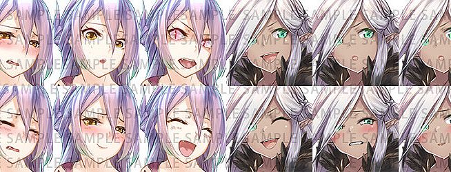 RPG Maker MV - Fantasy Heroine Character Pack 6