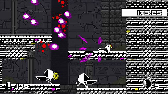 Unichrome: A 1-bit Unicorn Adventure