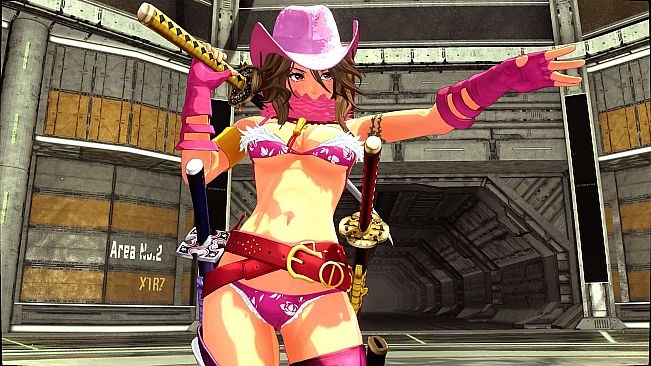 OneeChanbara ORIGIN - Exclusive Aya Costume: Normal Combat Uniform Lovely Pink
