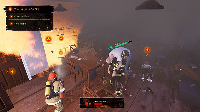 Firefighting Rescue Simulator