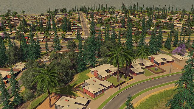 Cities: Skylines - CCP: Mid-Century Modern