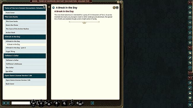 Fantasy Grounds - Tome of Horrors Instant Encounters Volume Five (5E)