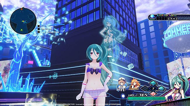 Neptunia Virtual Stars - Bikini Outfit: V-Idol Set