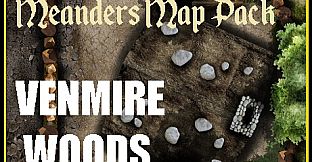 Fantasy Grounds - Meanders Map Pack: Venmire Woods (Map Pack)