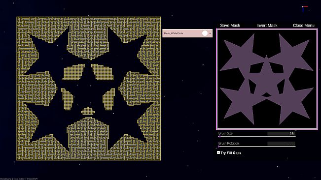 Maze Engine - In Game Level Editor