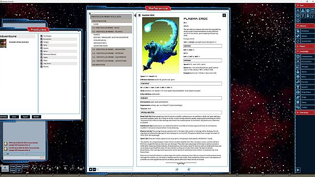 Fantasy Grounds - Star System Set: Frentellis Prime (FULL SET)
