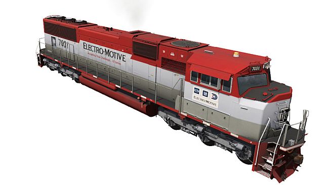 Trainz Plus DLC - EMD SD70M Demonstrator 1