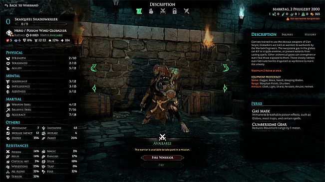 Mordheim: City of the Damned - The Poison Wind Globadier