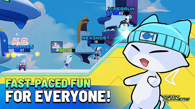 Neon Runners: Craft & Dash