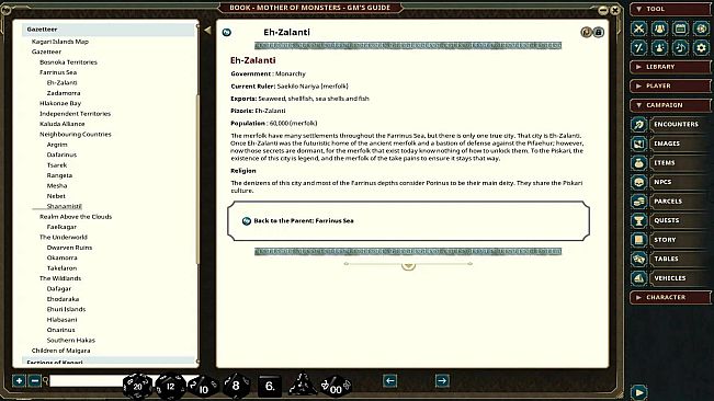 Fantasy Grounds - Mother of Monsters - GM Guide