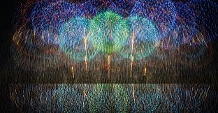 BURST NOIR - Fireworks Simulator