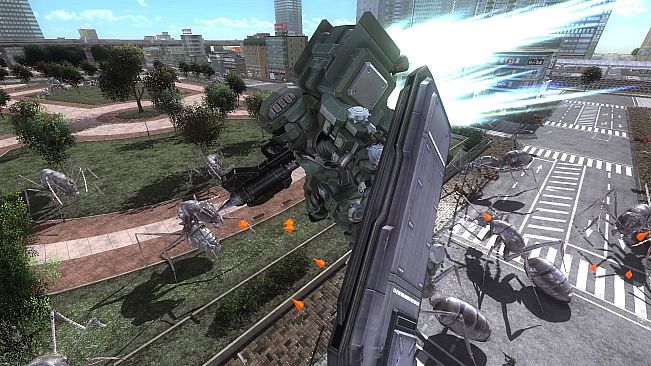 EARTH DEFENSE FORCE 5 - Fencer Support Device: Wild Skeleton