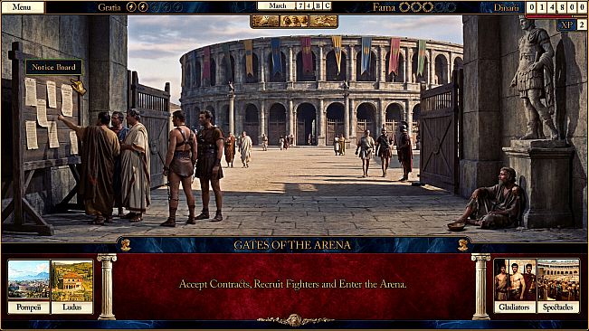 The Ludus: Ashes Over Pompeii