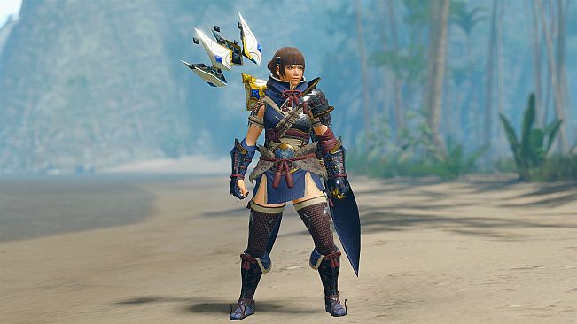 Monster Hunter Rise - "Lost Code: Kiri" Hunter layered weapon (Long Sword)