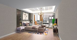 Home Designer Makeover Blast - Mark & Mary's Master Bedroom