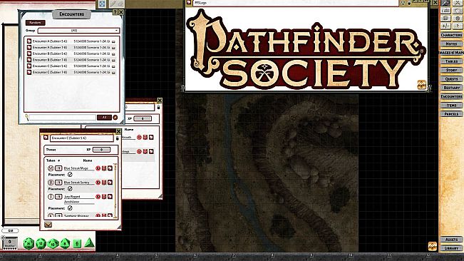Fantasy Grounds - Pathfinder 2 RPG - Pathfinder Society Scenario #1-24: Lightning Strikes, Stars Fall