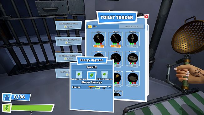 Digging a Hole... with a Spoon... Escape from Alcatraz