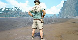 Monster Hunter Rise - "Summer Pants" Hunter layered armor piece