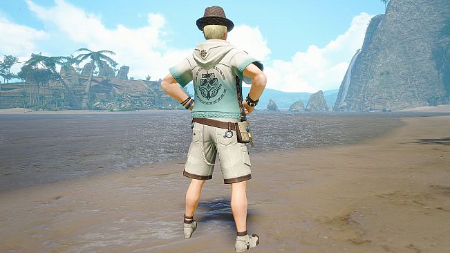 Monster Hunter Rise - "Summer Pants" Hunter layered armor piece