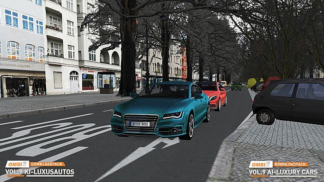 OMSI 2 Add-on Downloadpack Vol. 9 - AI Luxury Cars