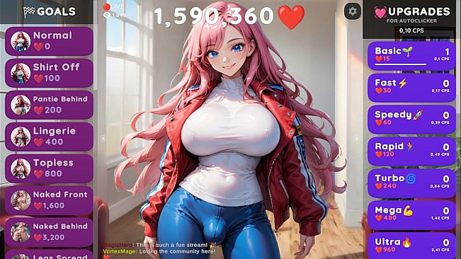 Hentai Clicker: Valentine is streaming