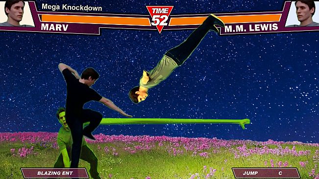 Mega Knockdown - Green Screen Jeremy