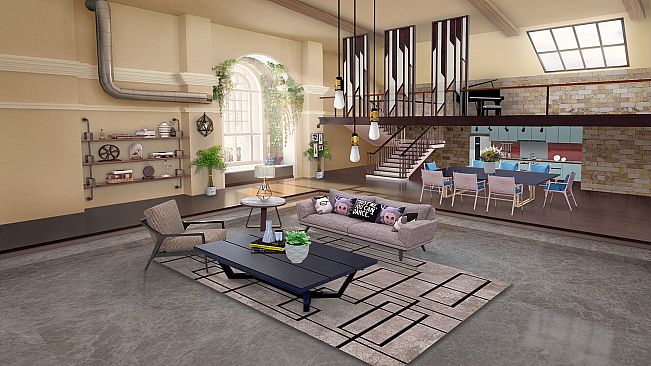 Home Designer Makeover Blast - Jason's Industrial Loft