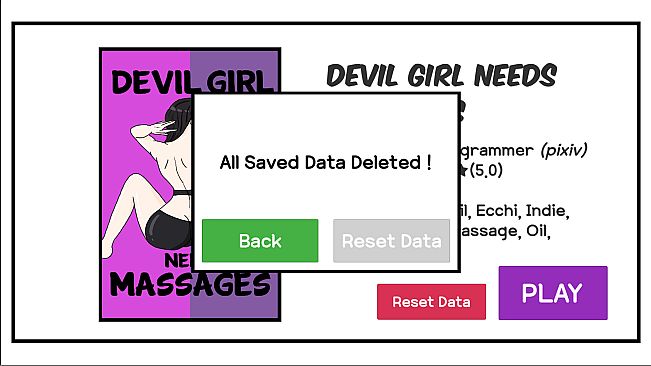 Devil Girl Needs Massages