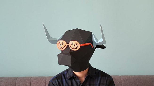 TAURONOS - Minotaur Paper Mask Pattern