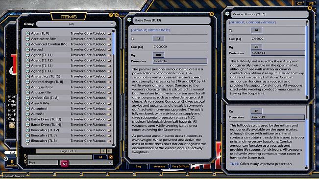Fantasy Grounds - Mongoose Traveller 2E ruleset (MGT2)