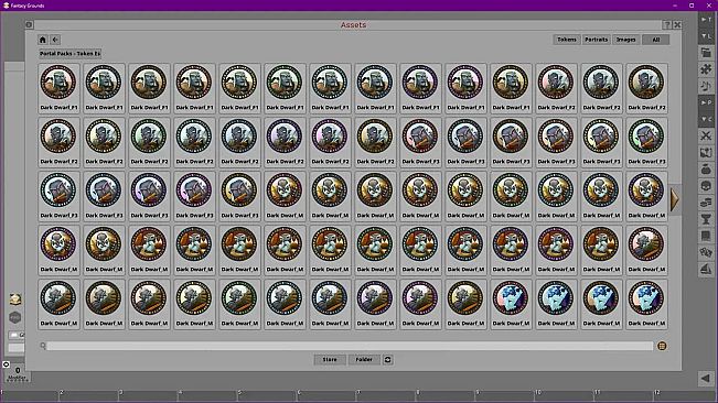 Fantasy Grounds - Portal Packs - Token Essentials: Denizens of the Dark