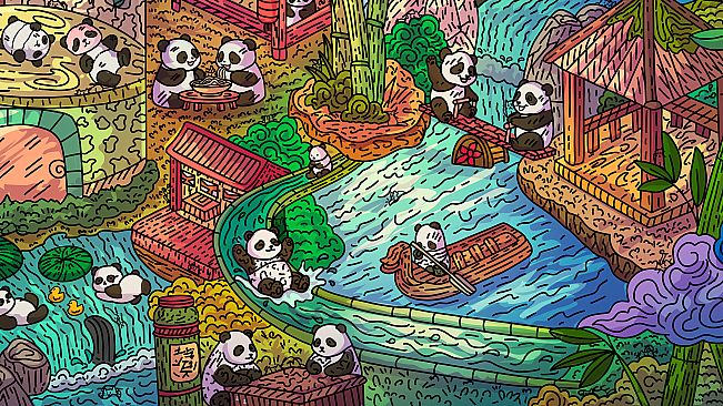 100 Panda Cats