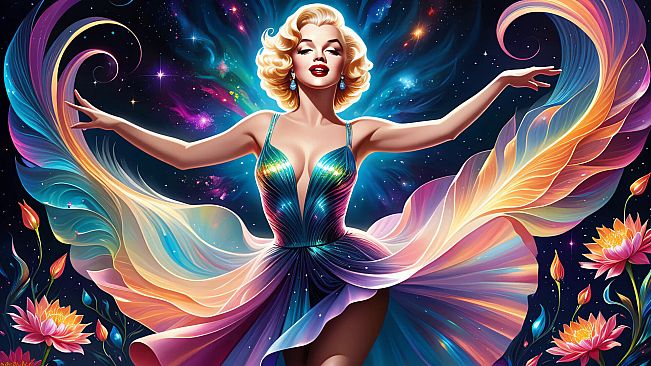 AI-VJ - Flowery 4k Visuals