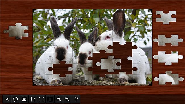 Jigsaw Puzzle World - Rabbits