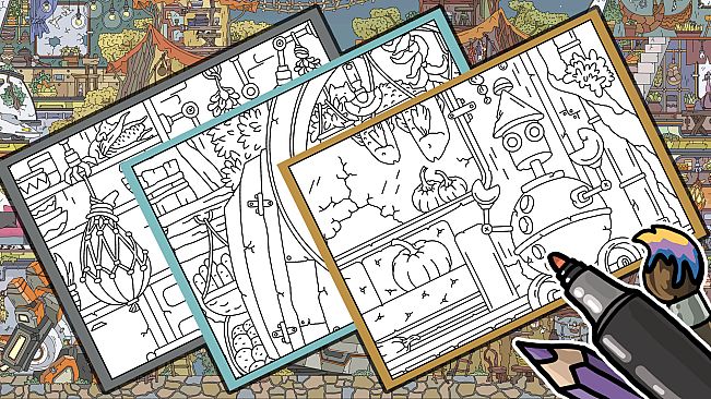 FIND KITTENS 6: After us - Coloring Book