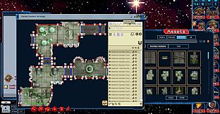 Fantasy Grounds - Pathfinder Map Pack: Starship Chambers