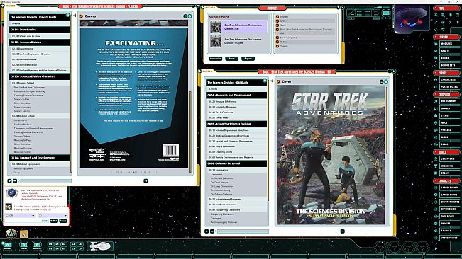 Fantasy Grounds - Star Trek Adventures: The Sciences Division Supplemental Rulebook