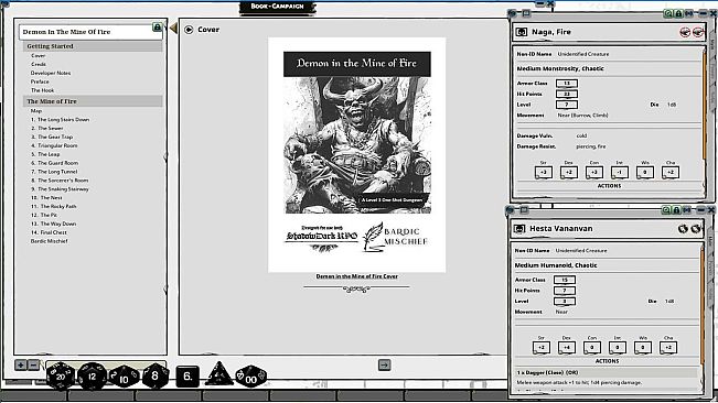 Fantasy Grounds - Demon in the Mine of Fire