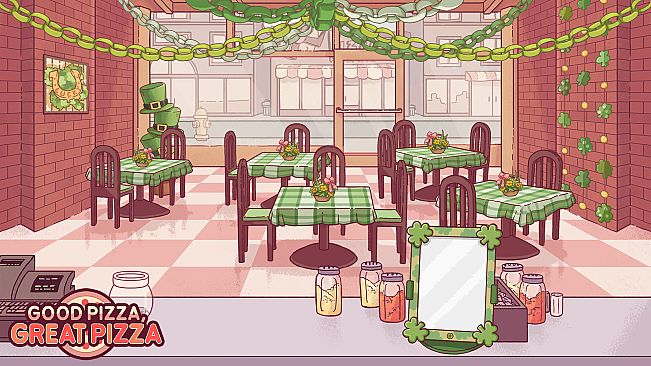 Good Pizza, Great Pizza - Rustic Green Set - St.Patrick's 2022