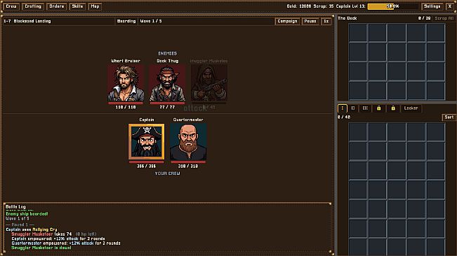 Cursed Waters: Idle RPG
