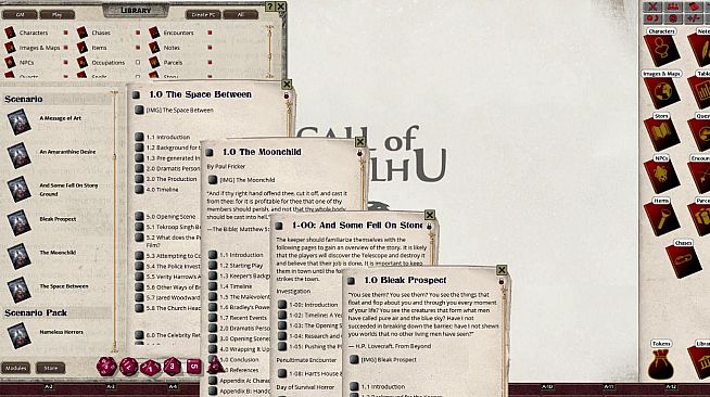 Fantasy Grounds - Nameless Horrors (CoC7E)