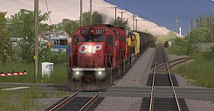 Trainz Plus DLC - CP SD40-2 #5865-5879 Dual Flags