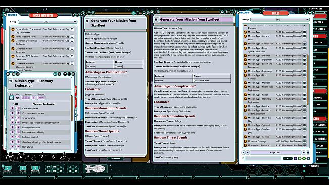 Fantasy Grounds - Star Trek Adventures: Captain's Log Solo Roleplaying Game